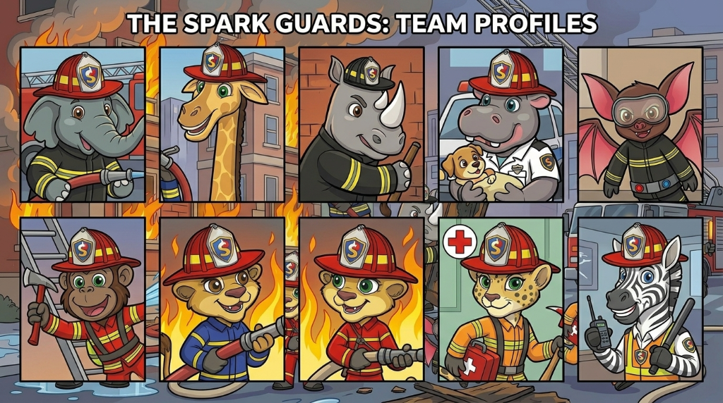 The Spark Guards: Full Team Profiles